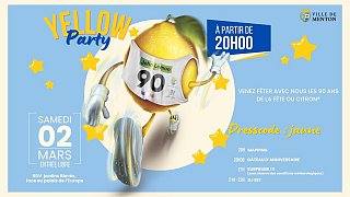 Illustration: Yellow Party - Soirée anniversaire