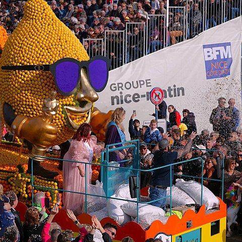 91ème Fête du citron® - Corso des fruits d'or - © Ville de Menton