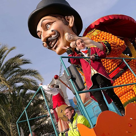 91ème Fête du citron® - Corso des fruits d'or - © Ville de Menton