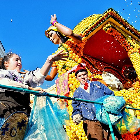 Corso des fruits d'or - Fête du Citron®