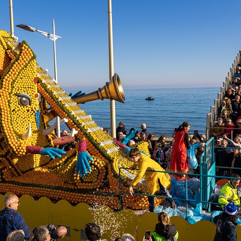 89ème Fête du Citron®- Corso des fruits d'or