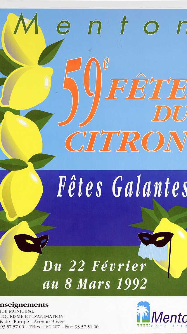 Illustration: Fête du citron® 1992