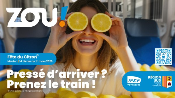 Venir à Menton en train — informations d'accès